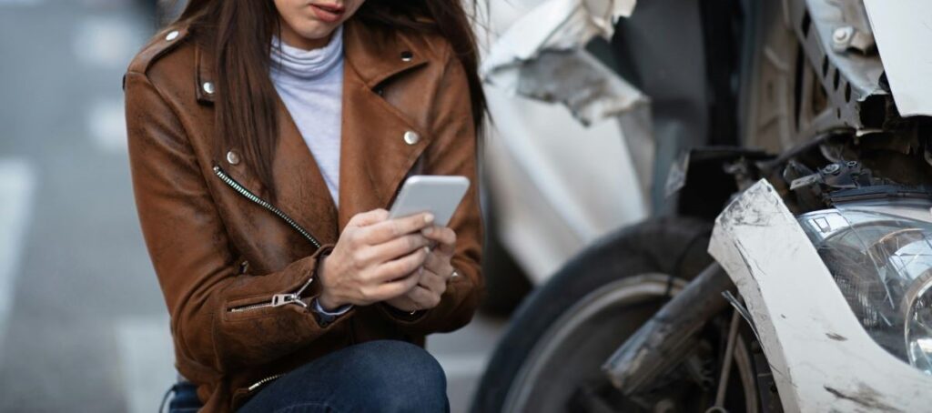 Who is at Fault in an Accident | Woman in car accident